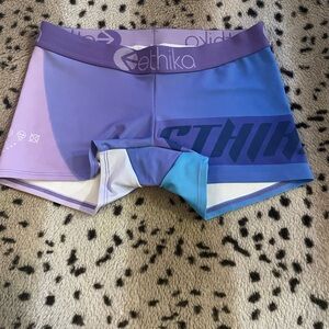 Ethika Multicolor Boxer Briefs in Purple and Blue